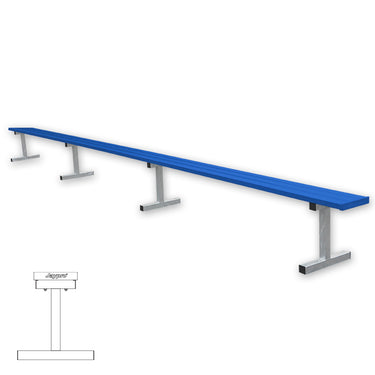 Player Bench - 21 ft. - Portable (Powder Coated)